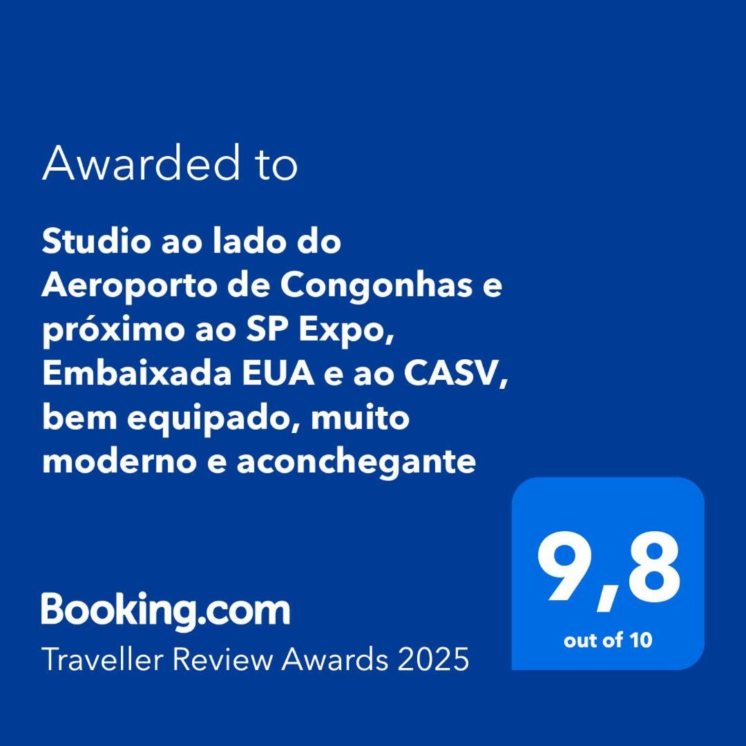 Studio Moderno Com Piscina E Academia Completa Na Cobertura Excelente Espaco De Coworking Proximo Ao Aeroporto De Congonhas E Sp Expo Sao Paulo Exterior photo